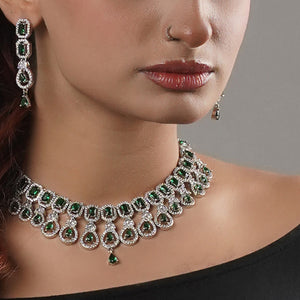 Royal Ivy - Green - Necklace Set