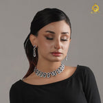 Load image into Gallery viewer, Noir - Blue - Necklace Set
