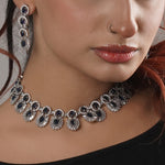 Load image into Gallery viewer, Noir - Blue - Necklace Set
