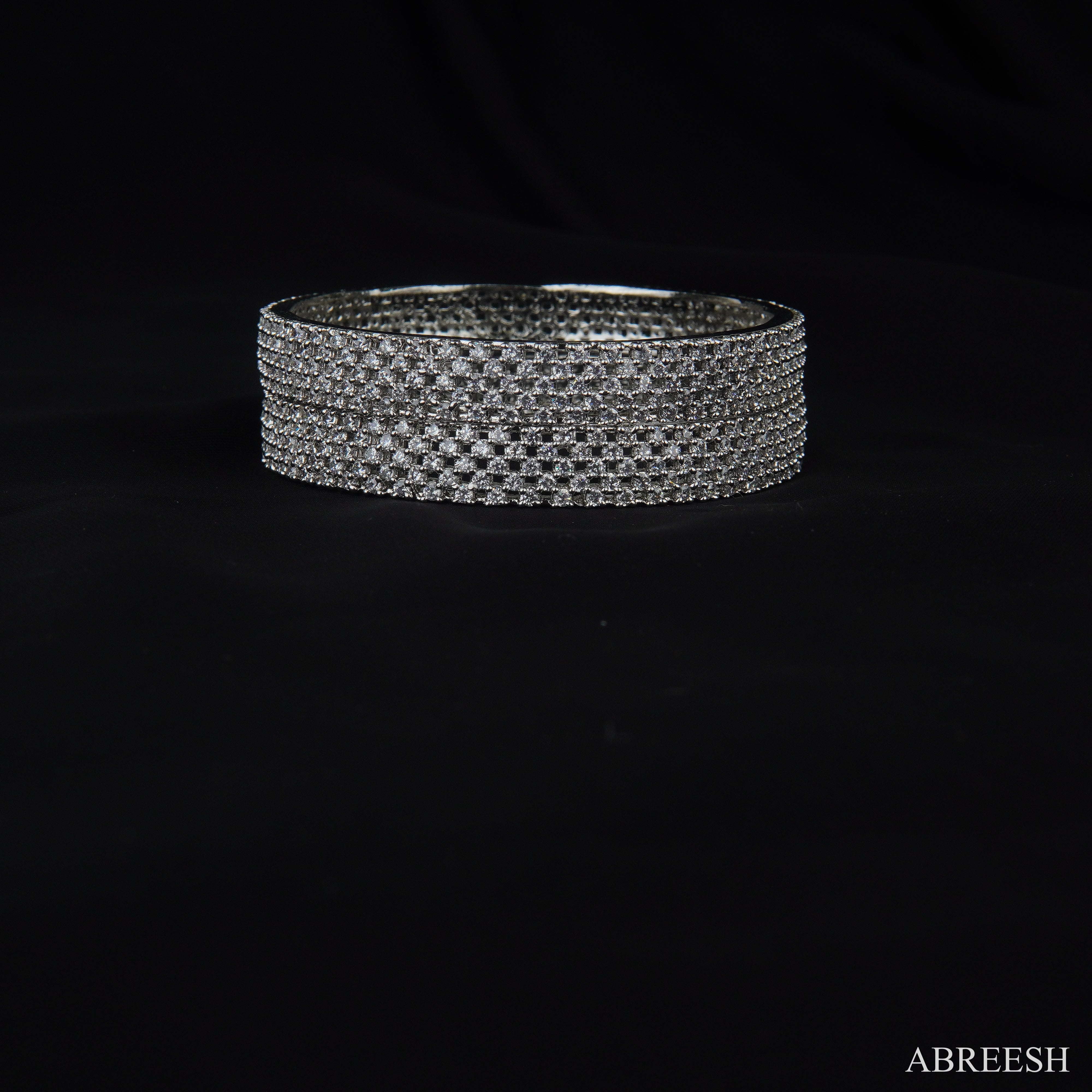 Soft Silver Bangles