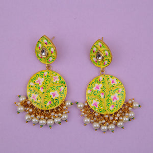 Zarjan Earrings - Yellow