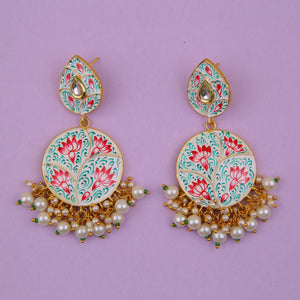 Zarjan Earrings - White