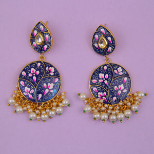 Zarjan Earrings - Blue