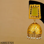 Load image into Gallery viewer, Zark Jhumkay Yellow&amp;Gold
